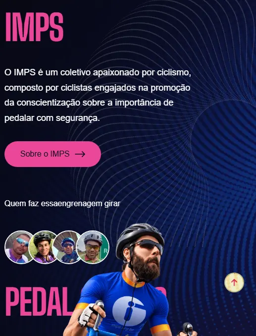 Site institucional do IMPS